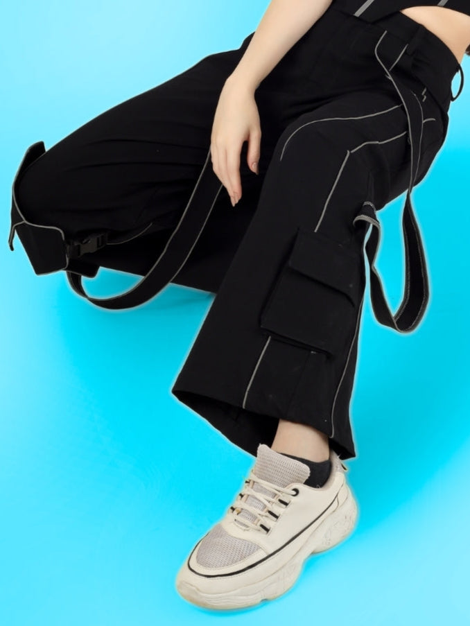 Women's Reflective Carpenter Pant