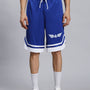 WD WINGS REGULAR FIT SHORTS (ROYAL BLUE)