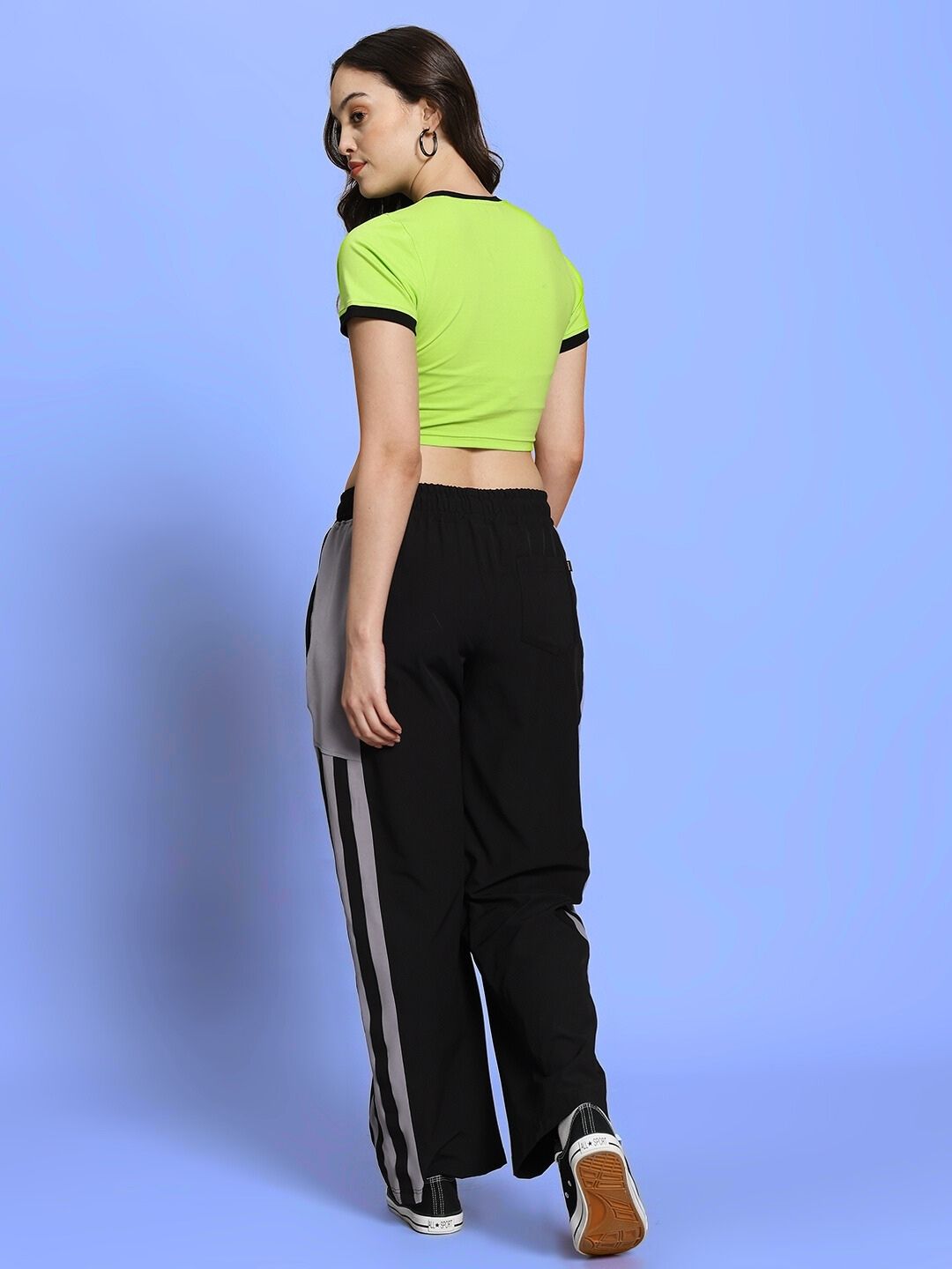 WOMEN'S MORGAN RELAXED FIT CARGO PANT (BLACK)