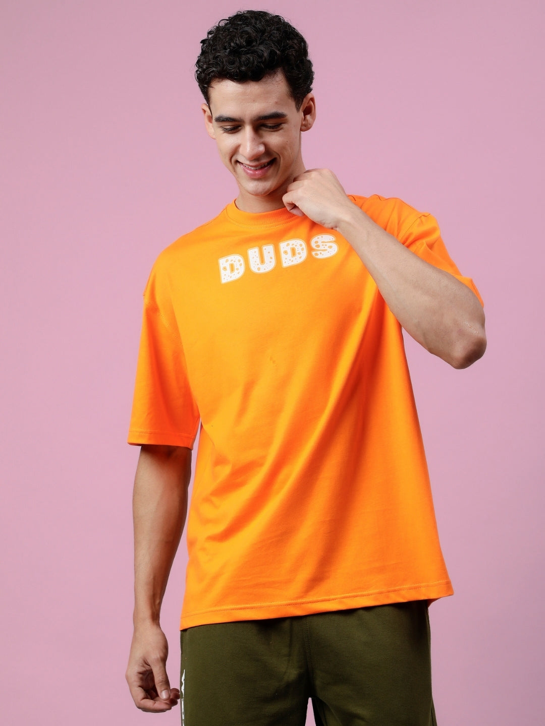Courage Over-Sized T-Shirt (Orange)