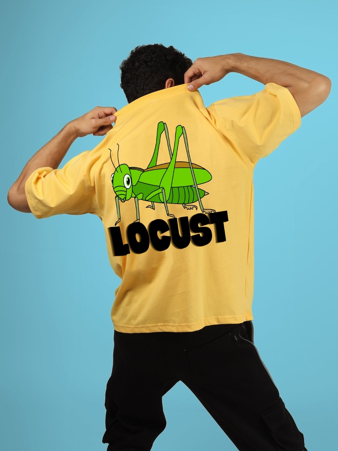 Locust Over-Sized T-Shirt (Yellow)