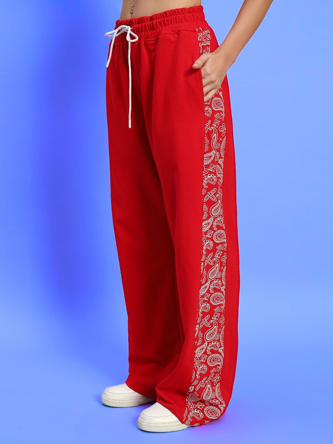 WOMEN'S WALTZ RELAXED FIT JOGGERS (RED)