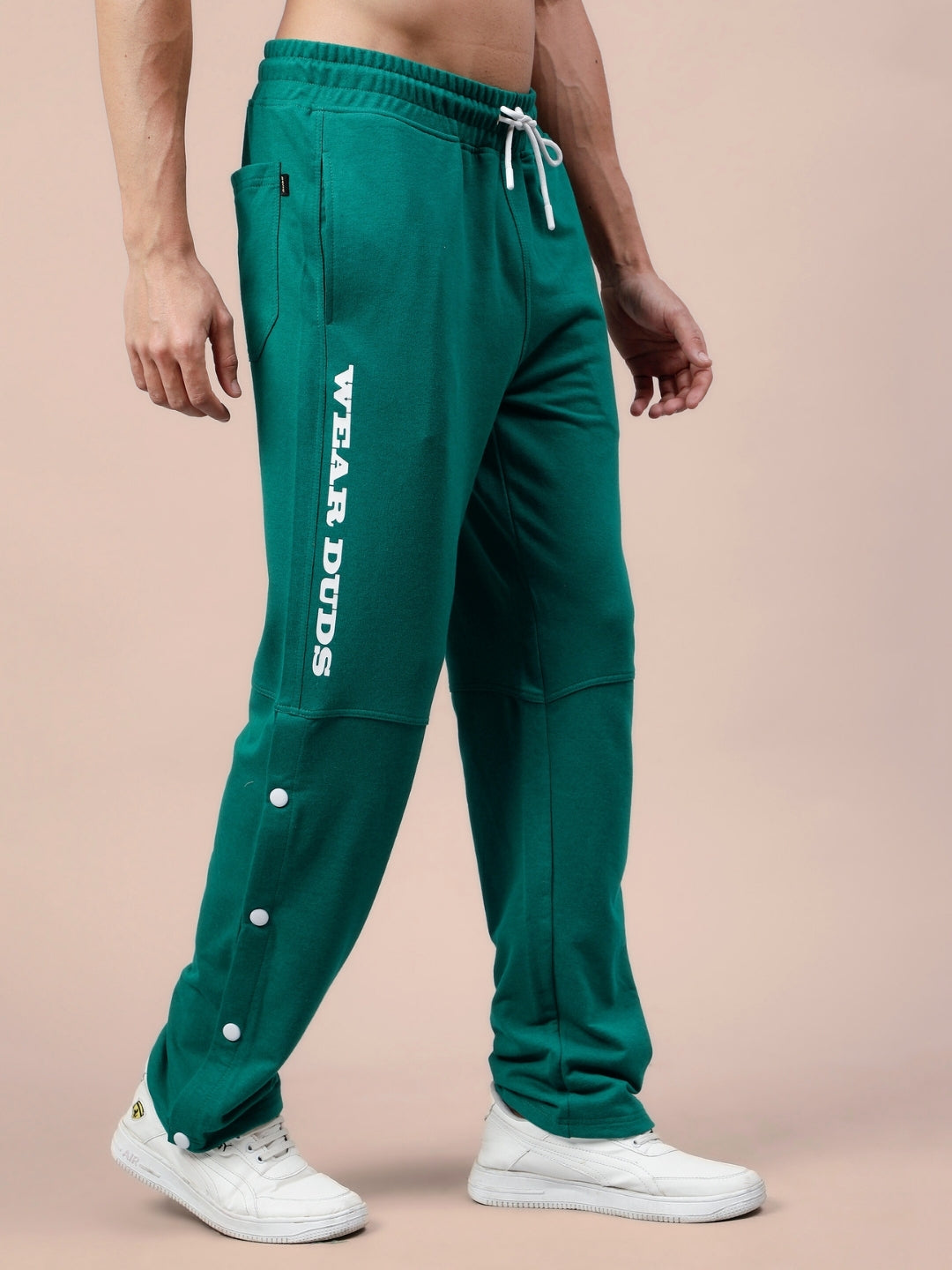 DUDS RACER JOGGERS (TEAL GREEN)