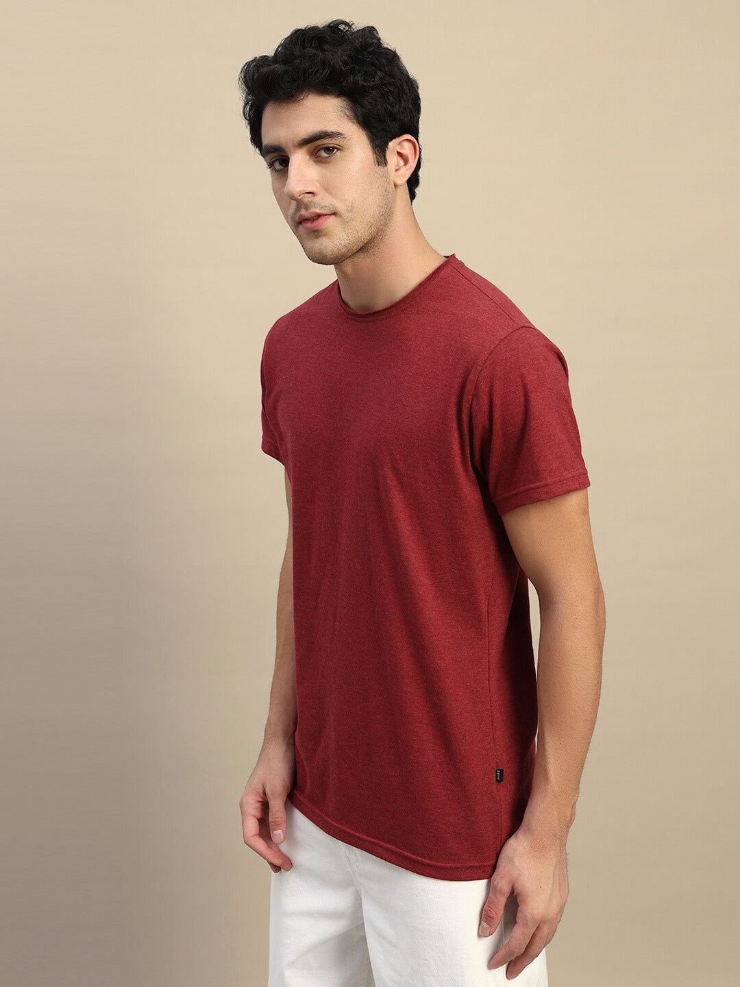 ELEX REGULAR FIT T-SHIRT (MAROON)