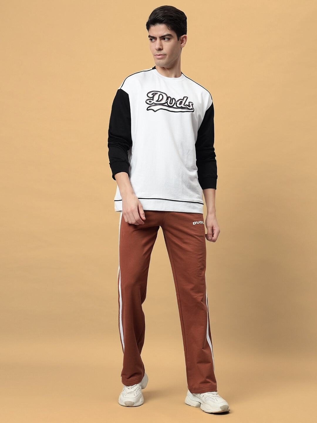 FUTURE ICON 2 STRIPE JOGGER (BROWN)