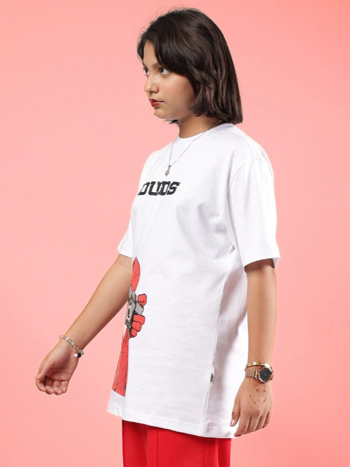 PETER T-SHIRT FOR BOYS & GIRLS (WHITE)