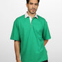 Sagol Polo Oversized Polo T-Shirt (Green)