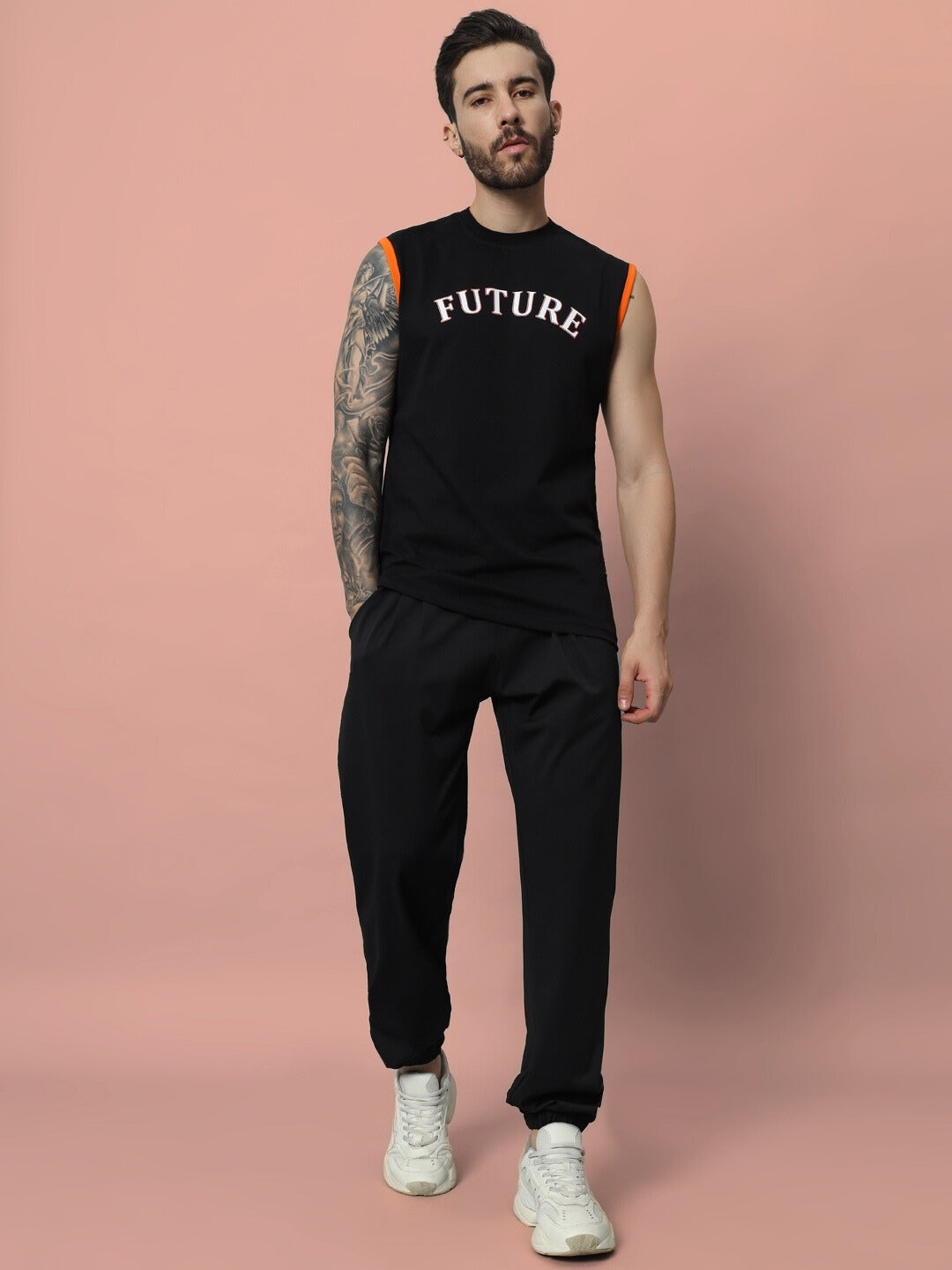 AGILE RELAXED PANT JOGGER (BLACK)
