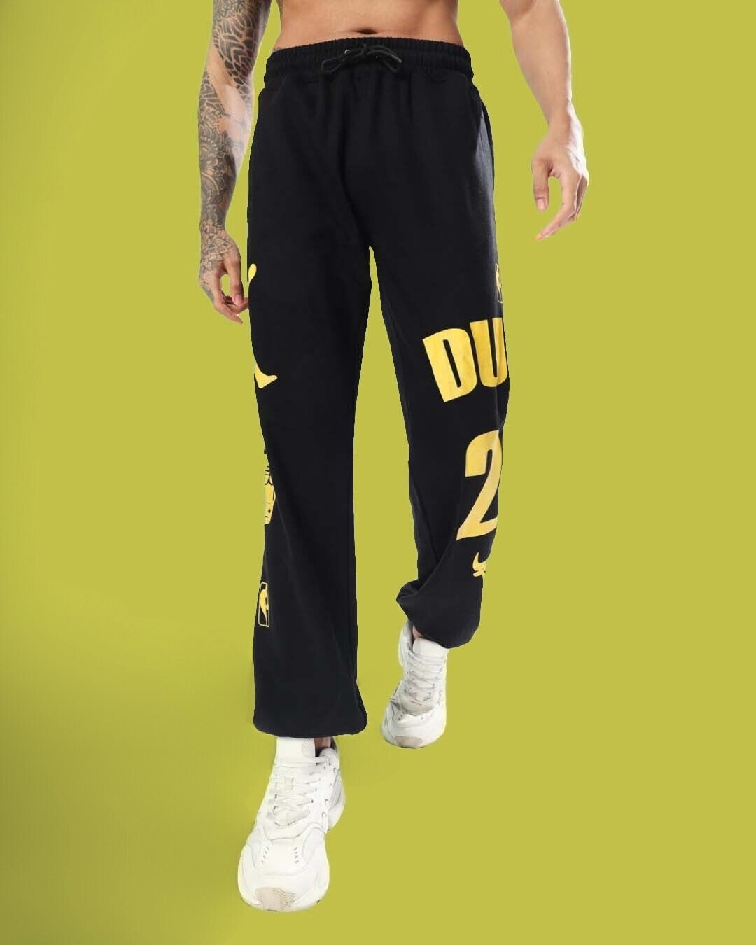 DUKE RELAXED PANT JOGGER (BLACK)