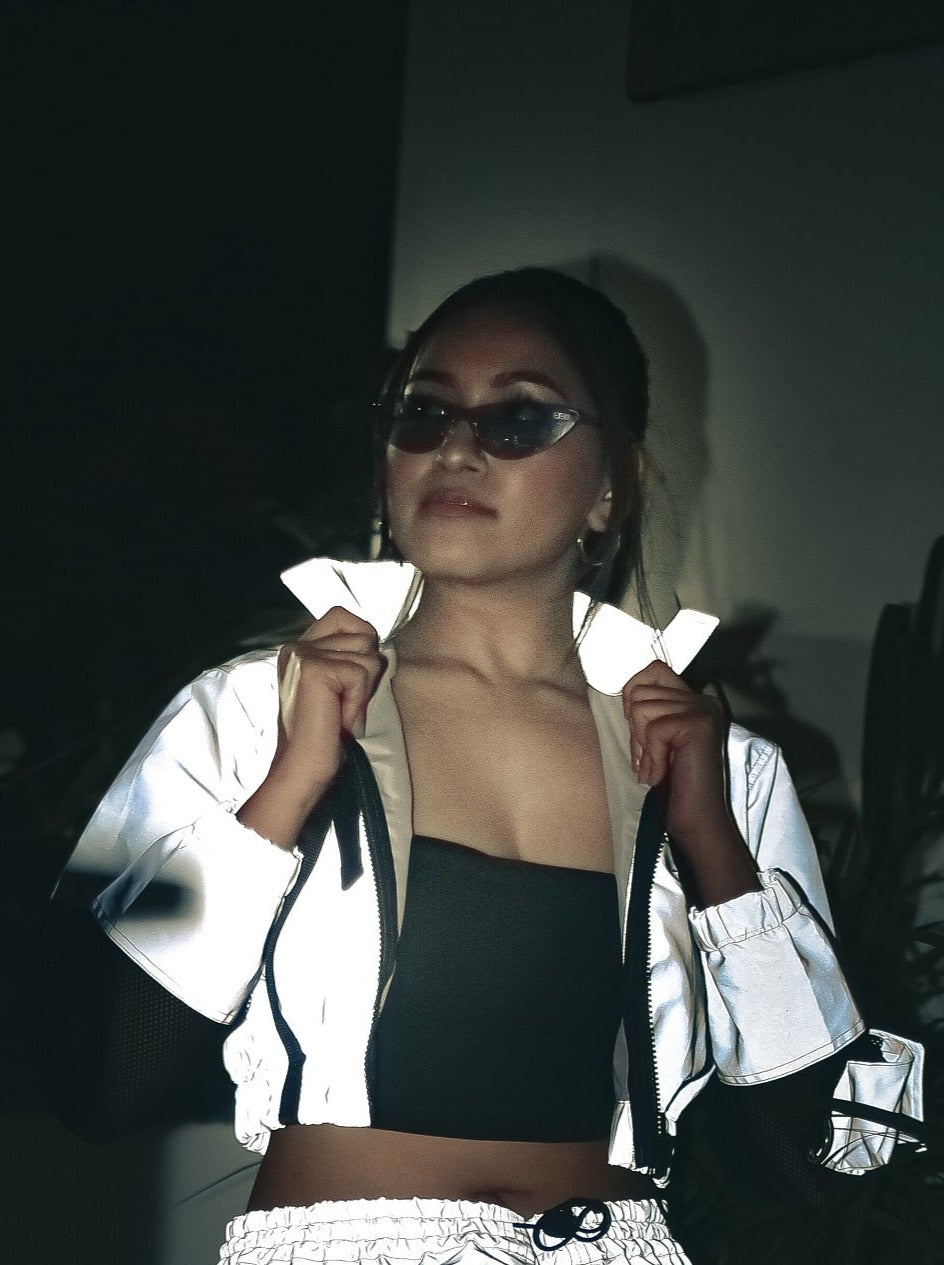 Reflector Jacket Silver - Wearduds