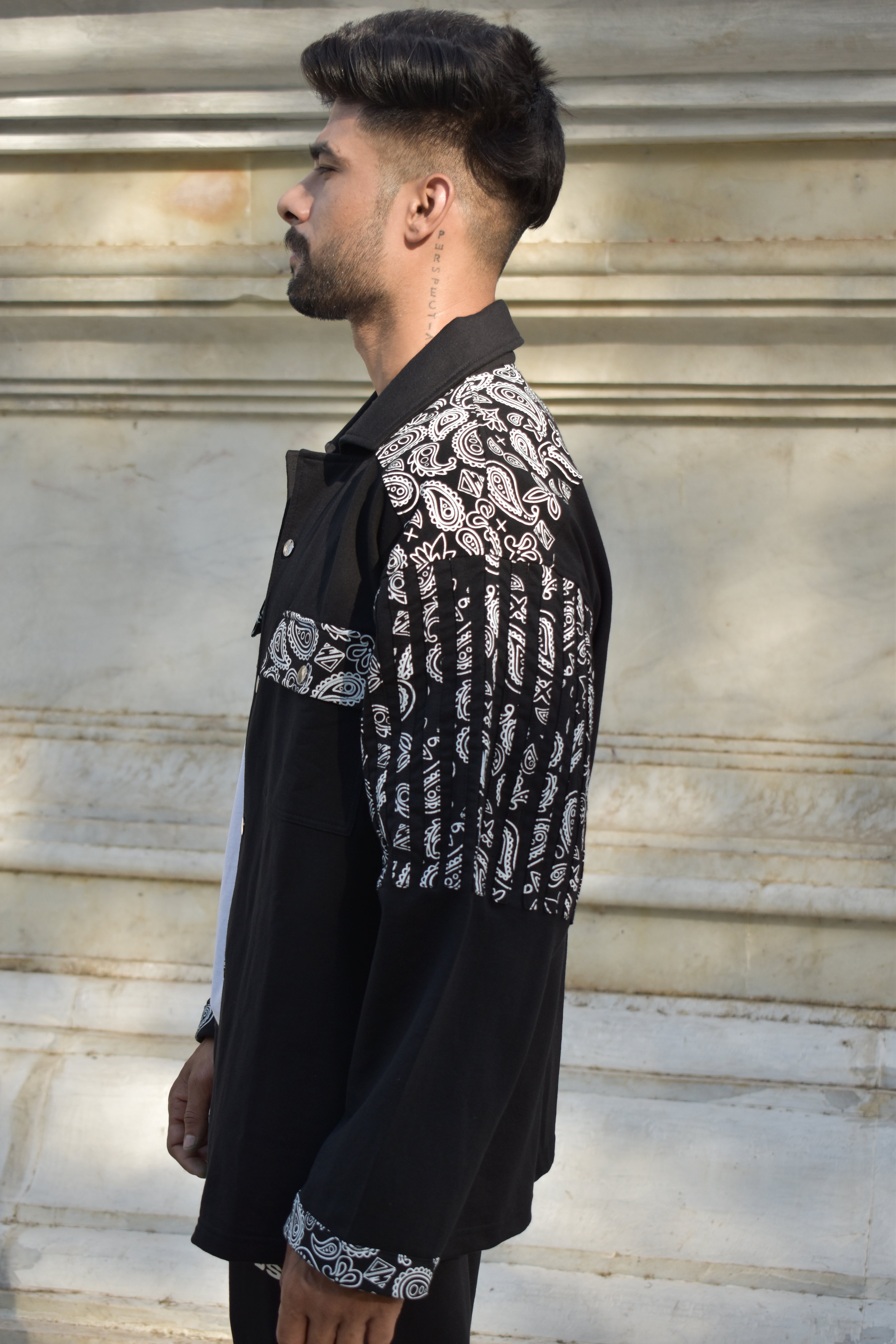 SANGANERI SHIRT (BLACK)