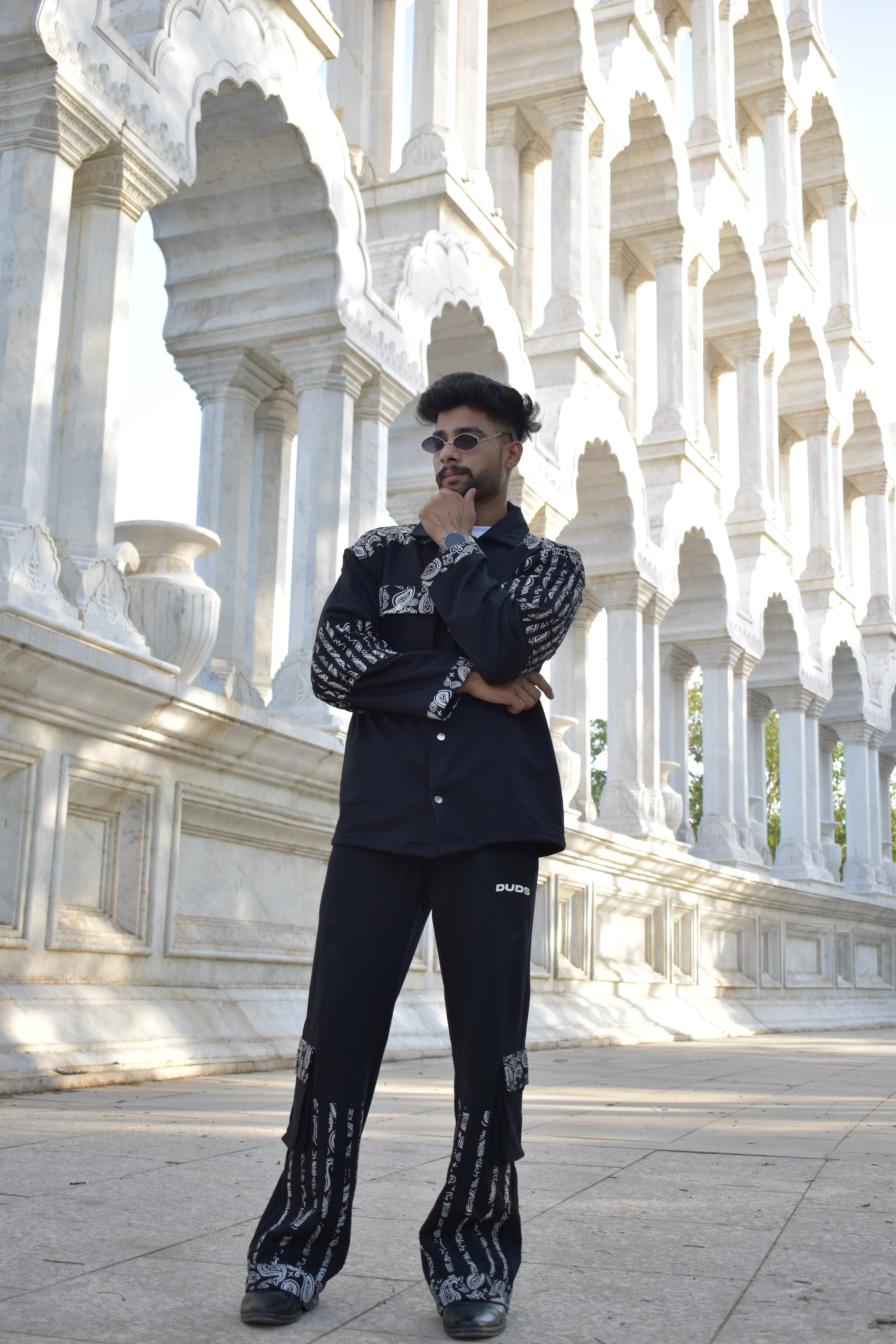 SANGANERI SHIRT (BLACK)