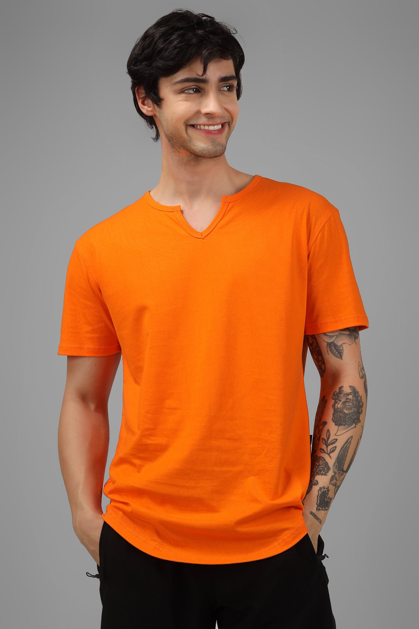 Viking Regular Fit T-Shirt (Orange) - Wearduds