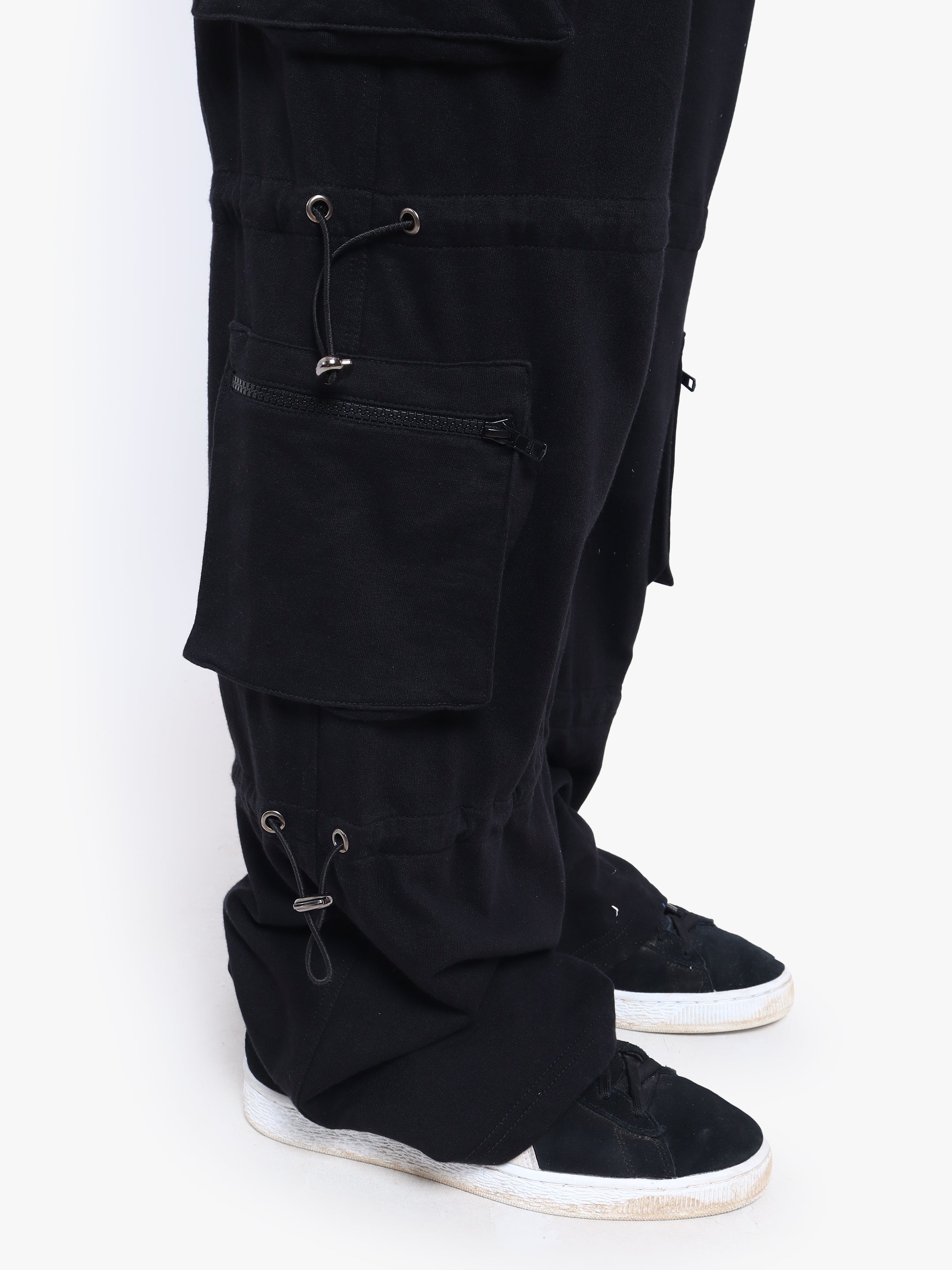 5 Box Pocket Cargo pant Black - Wearduds