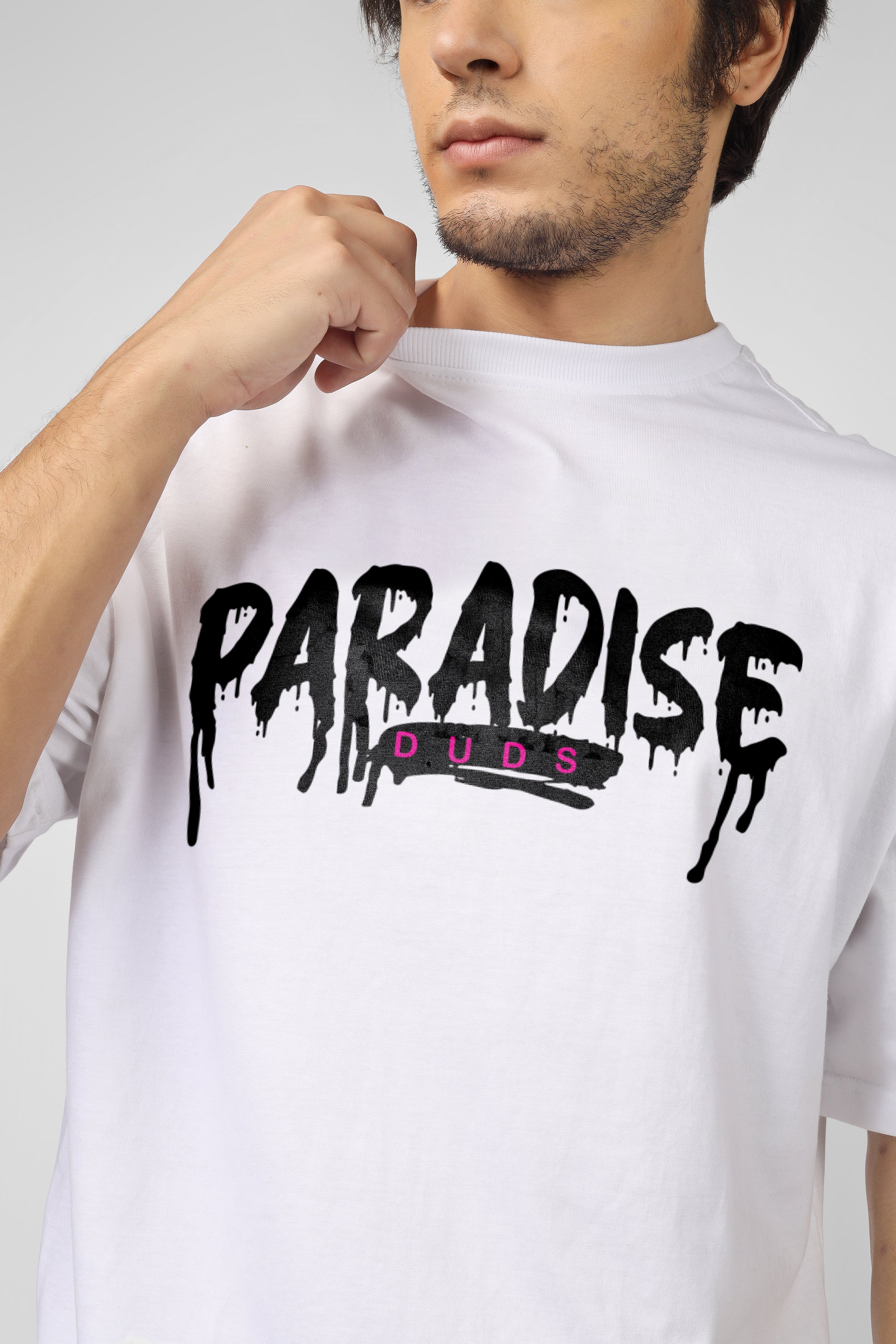 FULNESS PARADISE OVER-SIZED T-SHIRT (WHITE)