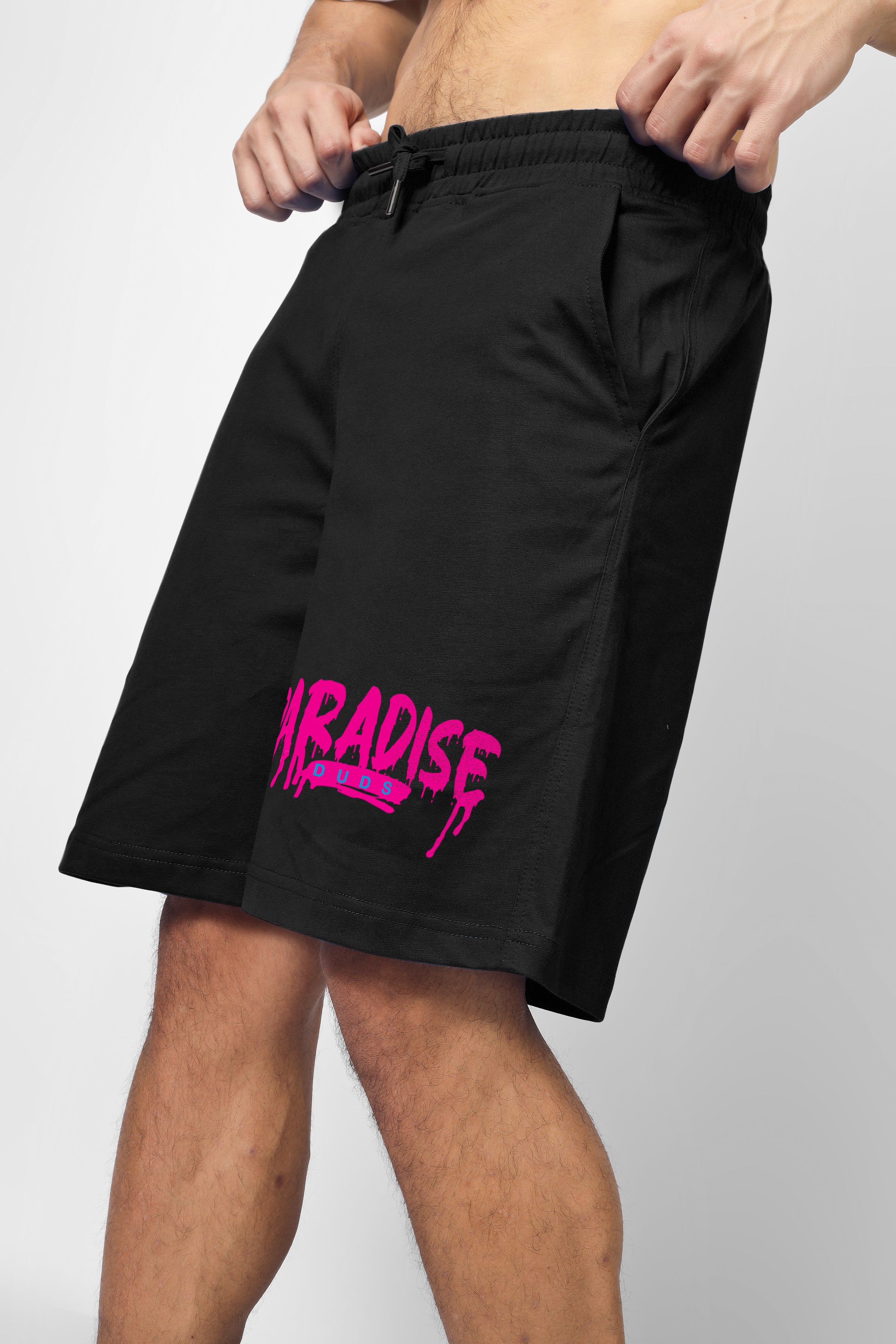 FULNESS PARADISE SUMMER SHORTS (BLACK)