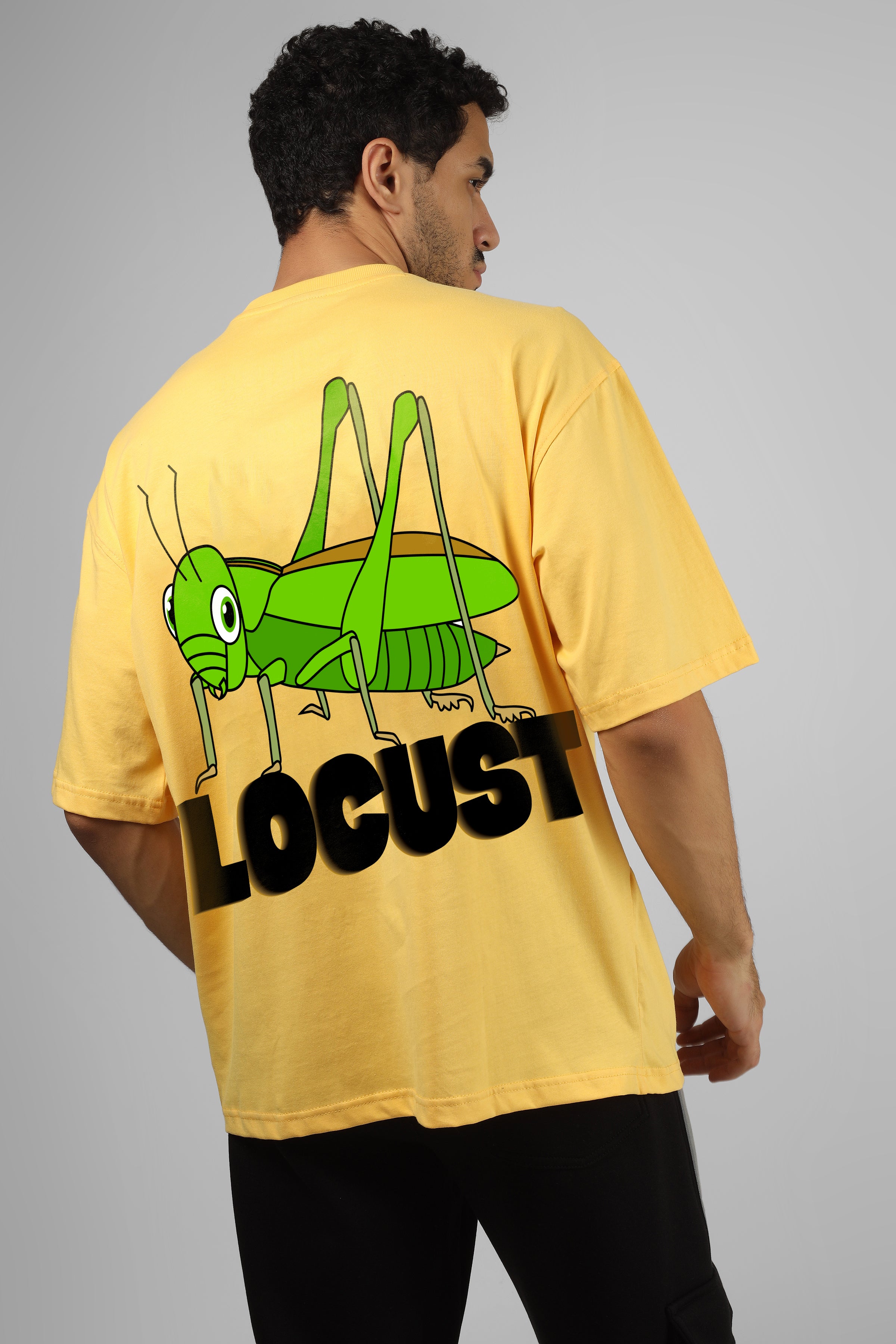 Locust Over-Sized T-Shirt (Yellow)