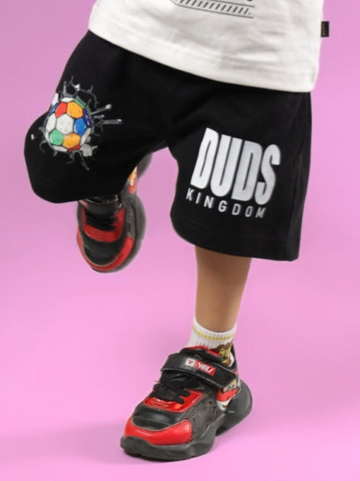LAZIO SHORTS FOR BOYS & GIRLS (BLACK)