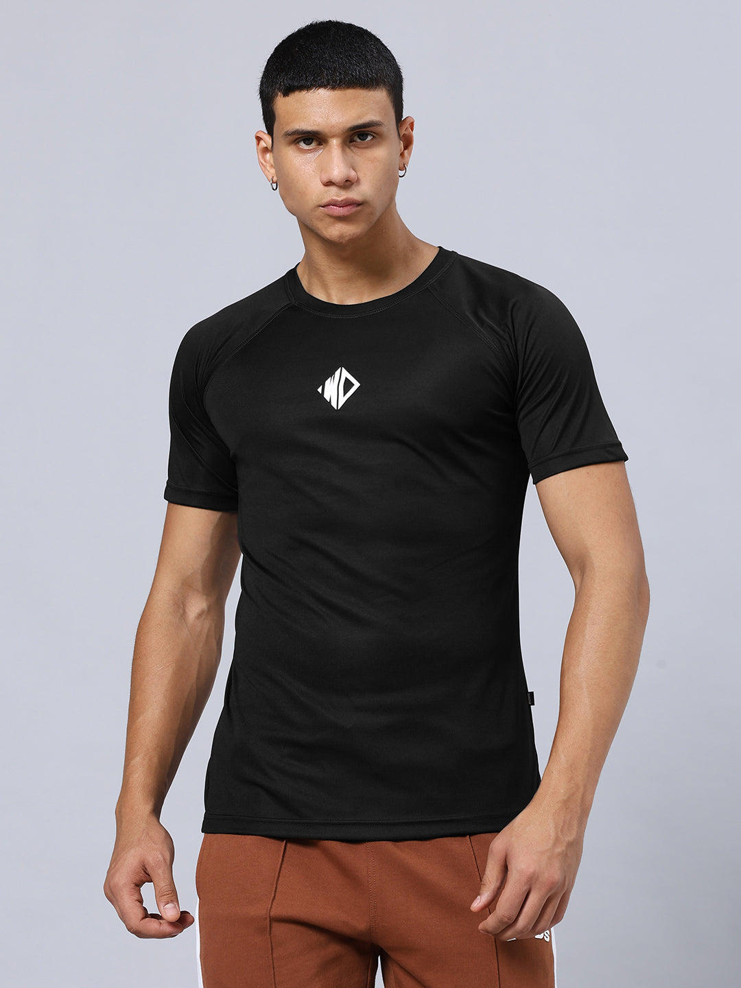 Cristinio Regular Fit T-Shirt (Black)