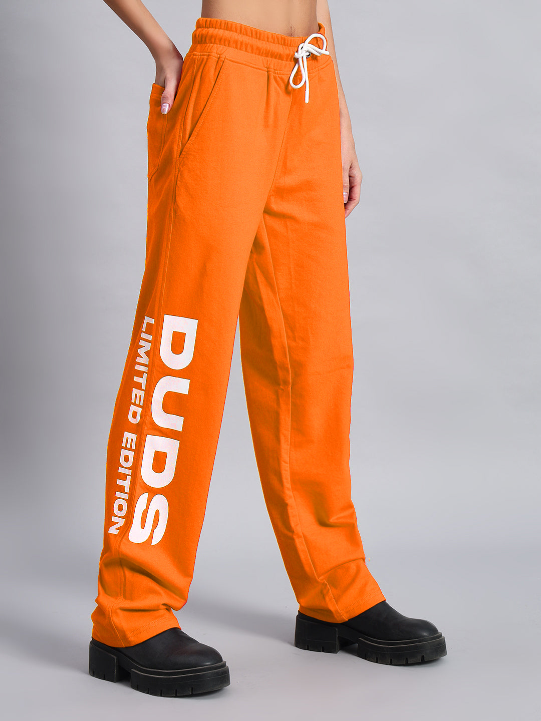 WOMEN'S DUDS LIMITED EDITION JOGGER (ORANGE)