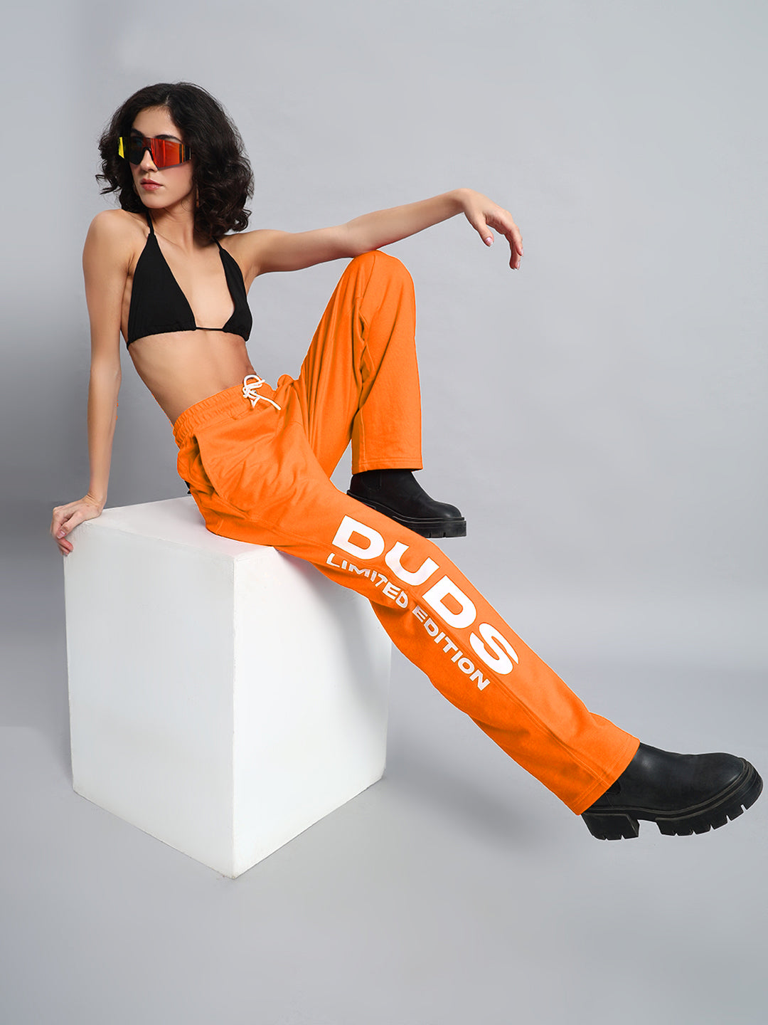 WOMEN'S DUDS LIMITED EDITION JOGGER (ORANGE)
