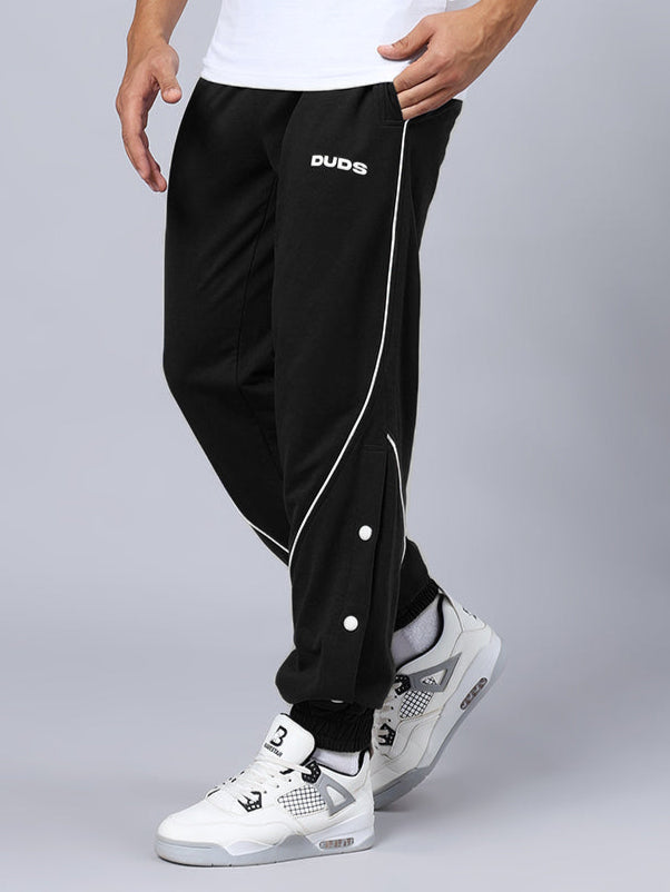 BROSSFINE CONTRAST JOGGERS (BLACK)