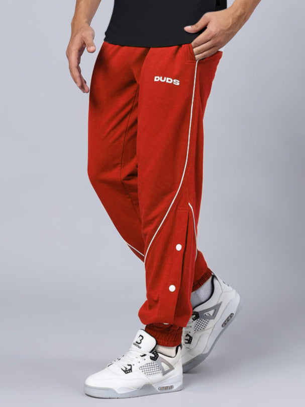 BROSSFINE CONTRAST JOGGERS (RED)