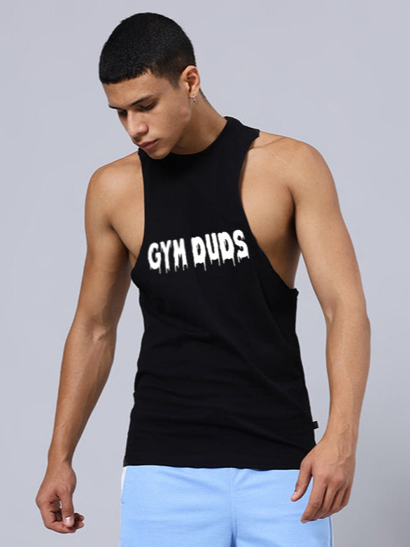 CRUNCH GYM T-SHIRT (BLACK)
