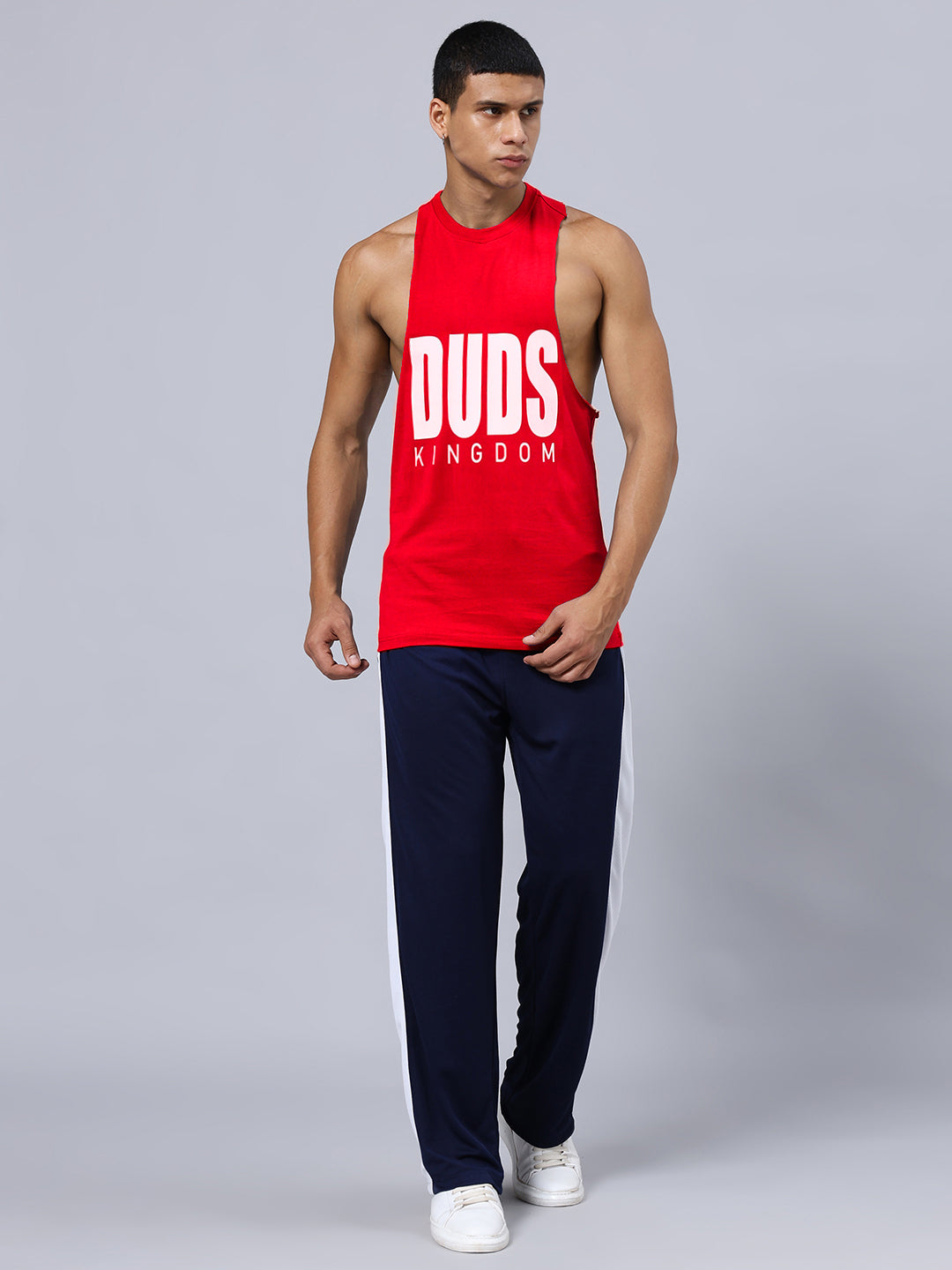 DUDS KINGDOM GYM CO-ORD SET (RED)