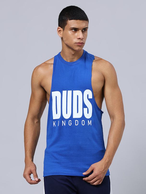 DUDS KINGDOM GYM T-SHIRT (BLUE)