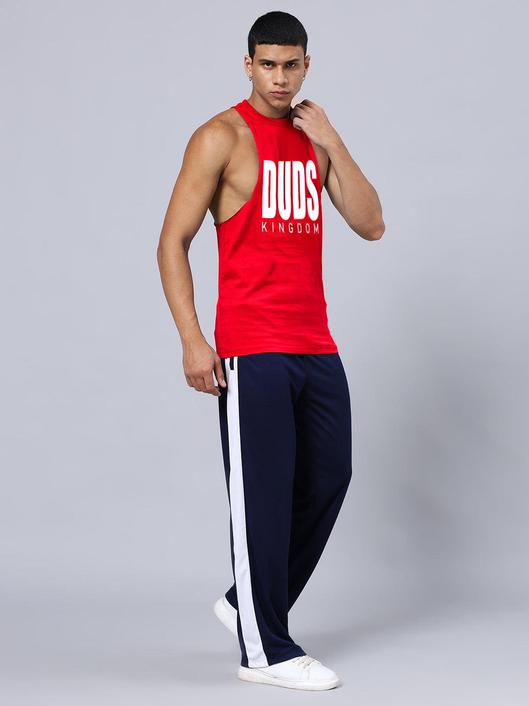 DUDS KINGDOM GYM CO-ORD SET (RED)