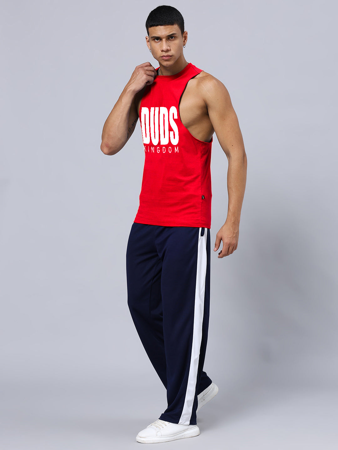 DUDS KINGDOM GYM CO-ORD SET (RED)