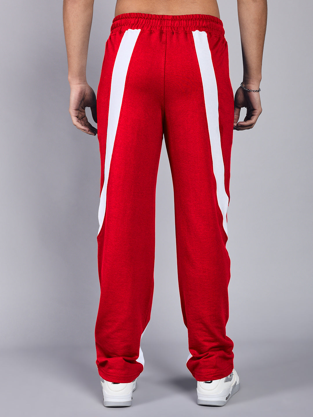 CELESTINE COOL RELAXED FIT JOGGER (RED WHITE)