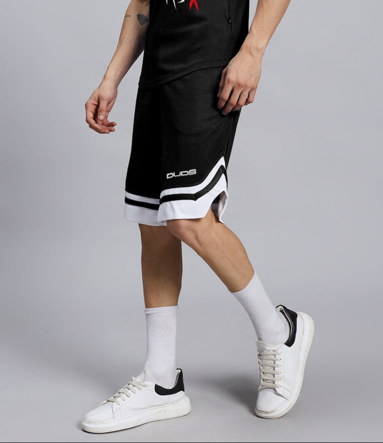 FLEX REGULAR FIT SHORTS (BLACK)