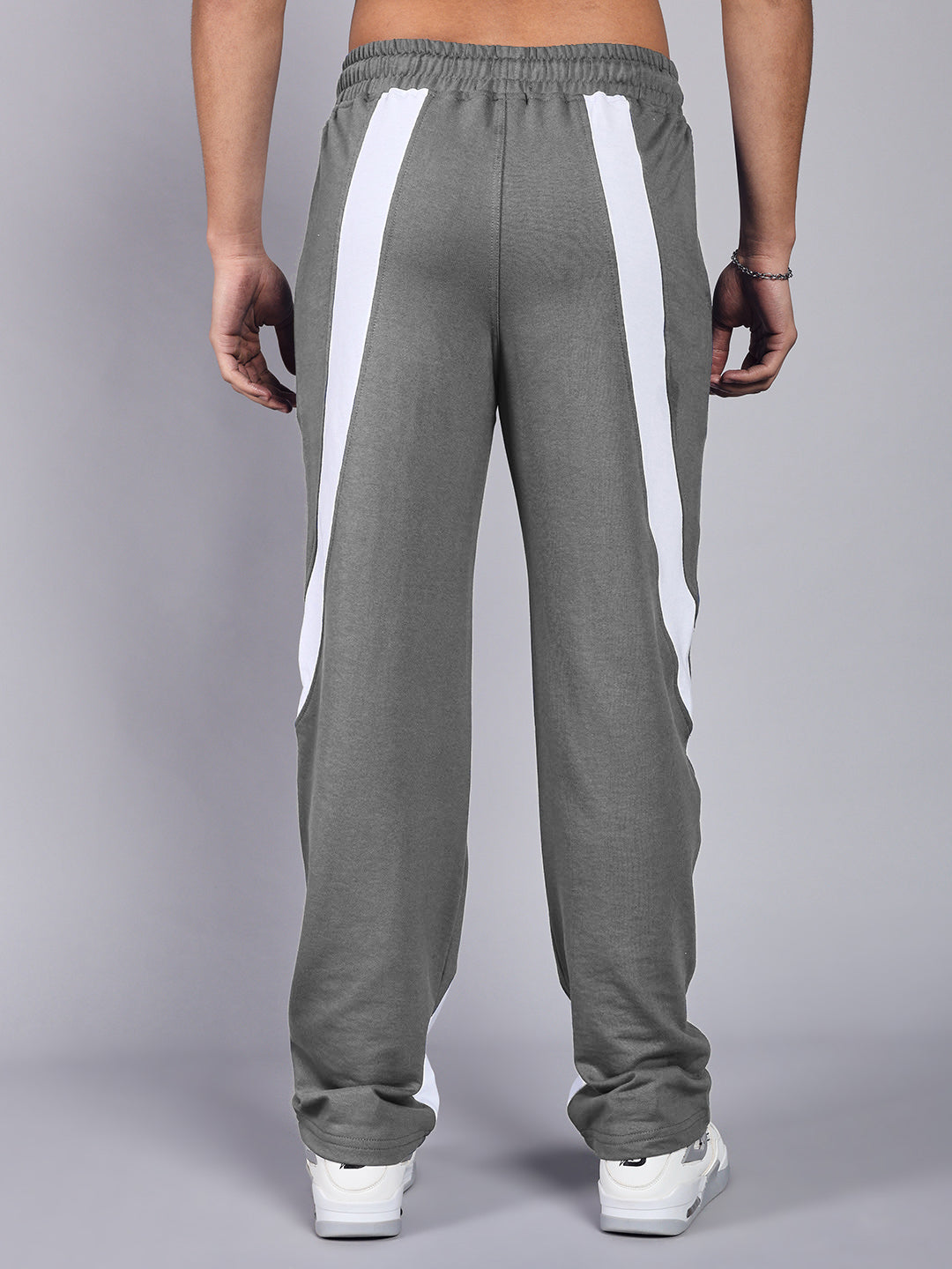 CELESTINE COOL RELAXED FIT JOGGER (GREY WHITE)