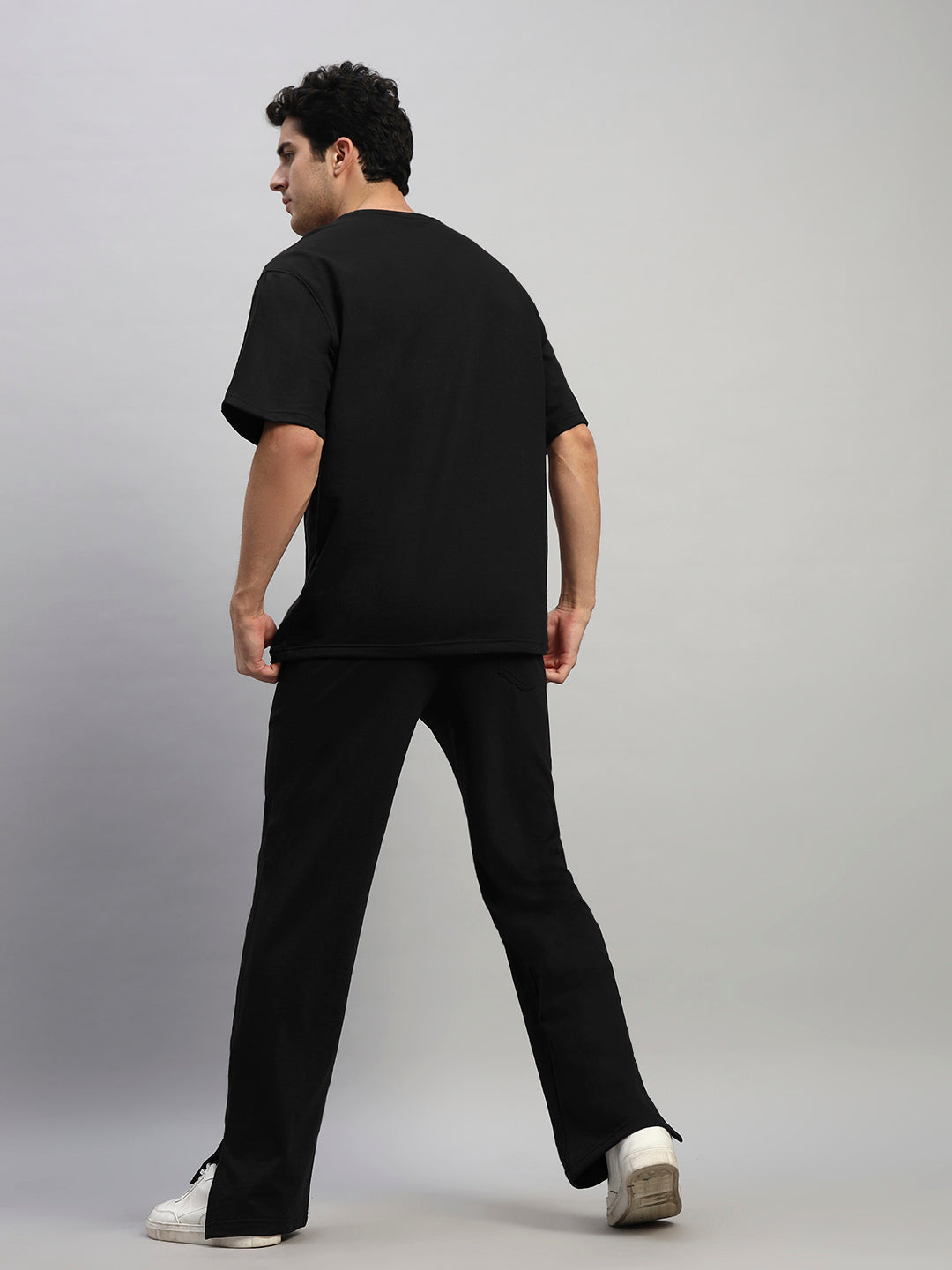 ZION RELAXED FIT CO-ORD SET (BLACK)