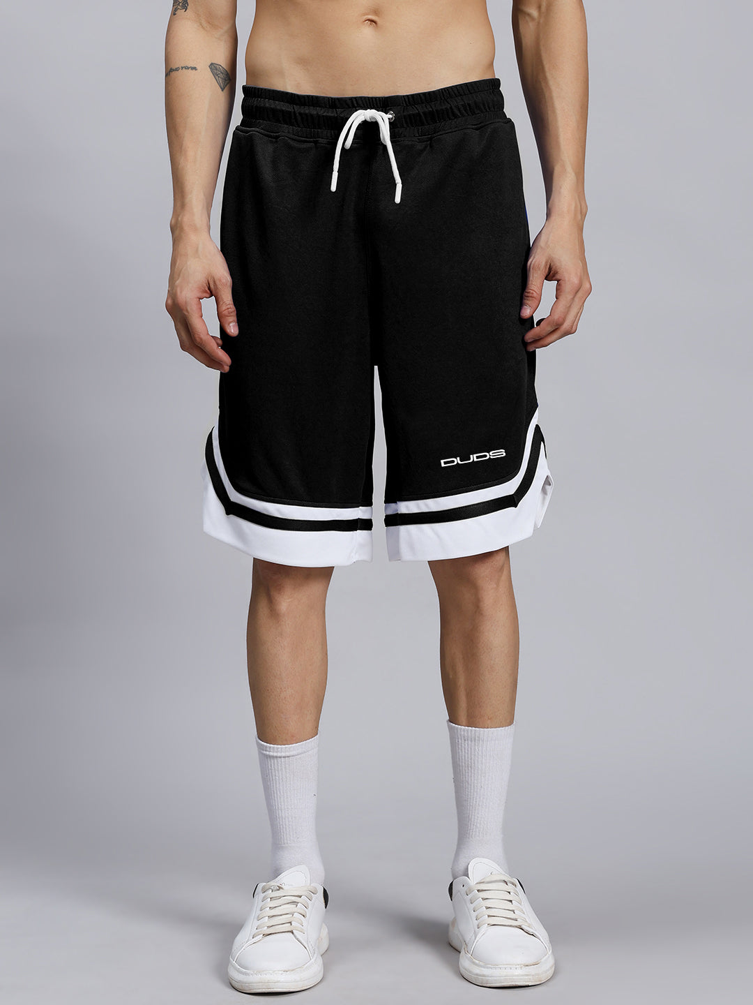 FLEX REGULAR FIT SHORTS (BLACK)
