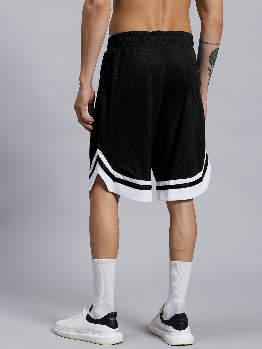 FLEX REGULAR FIT SHORTS (BLACK)