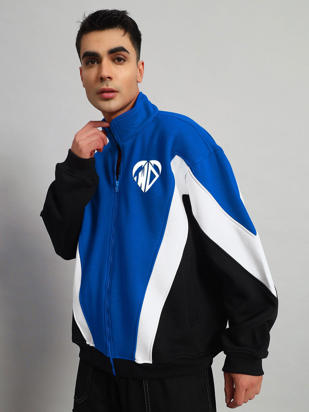 WD ALFA COLORBLOCK JACKET (BLUE)