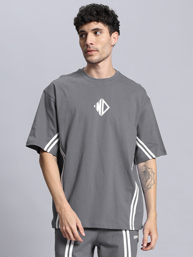 OUTLOOK OVER-SIZED T-SHIRT (GREY)