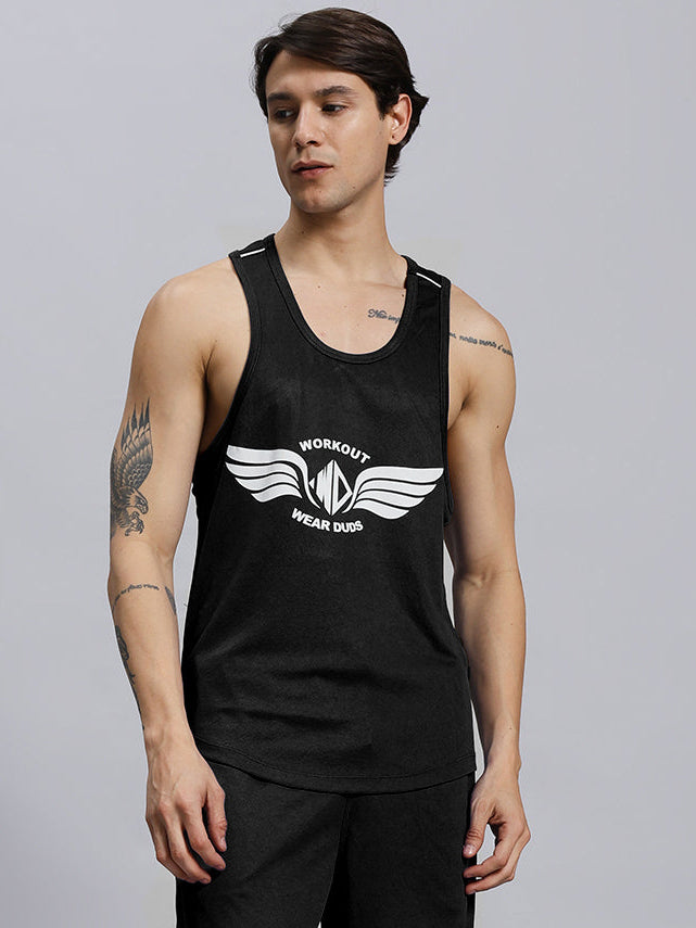 WD Wings Gym T-Shirt (Black)
