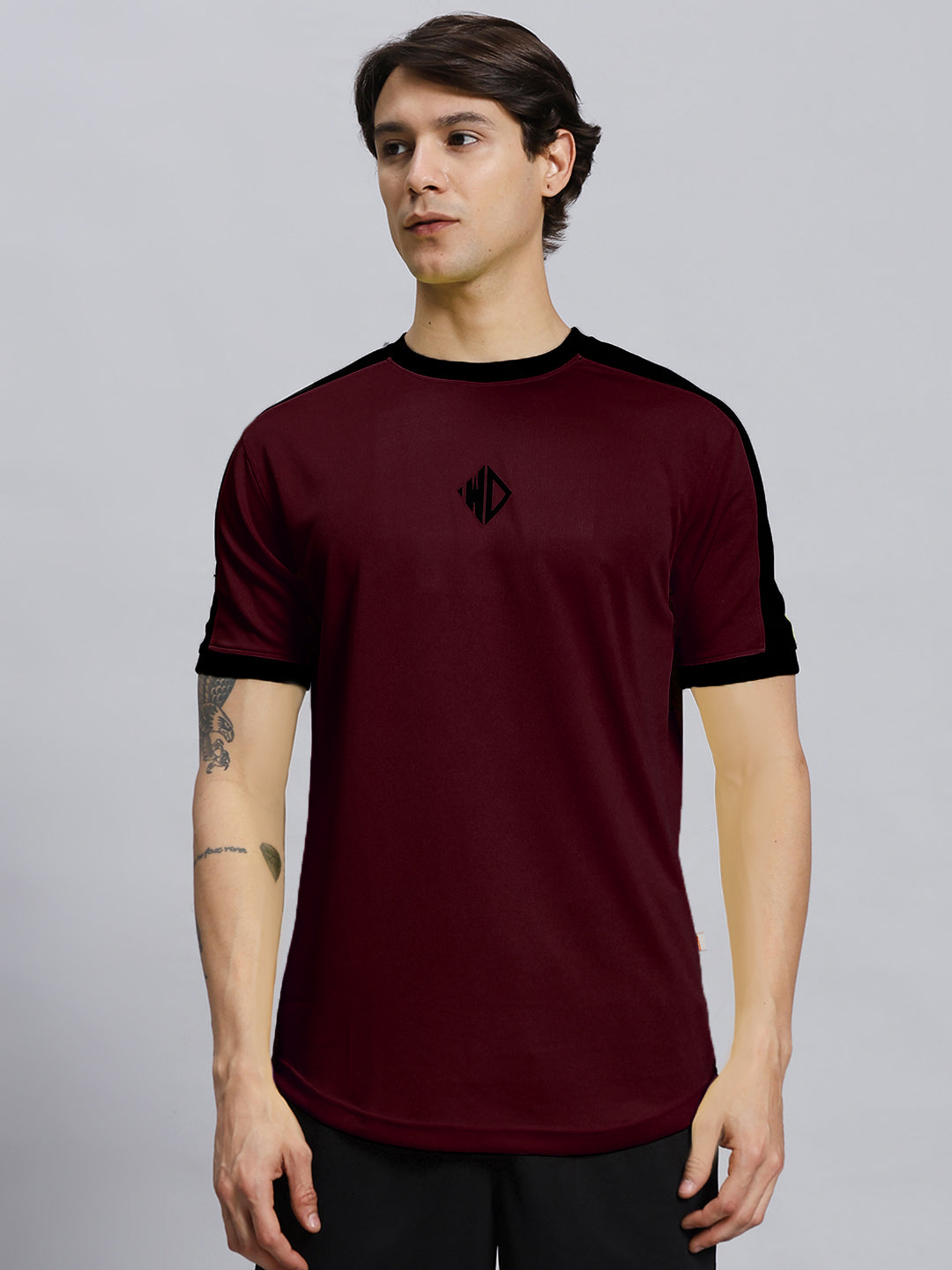 Sherpa Regular Fit T-Shirt (Maroon)