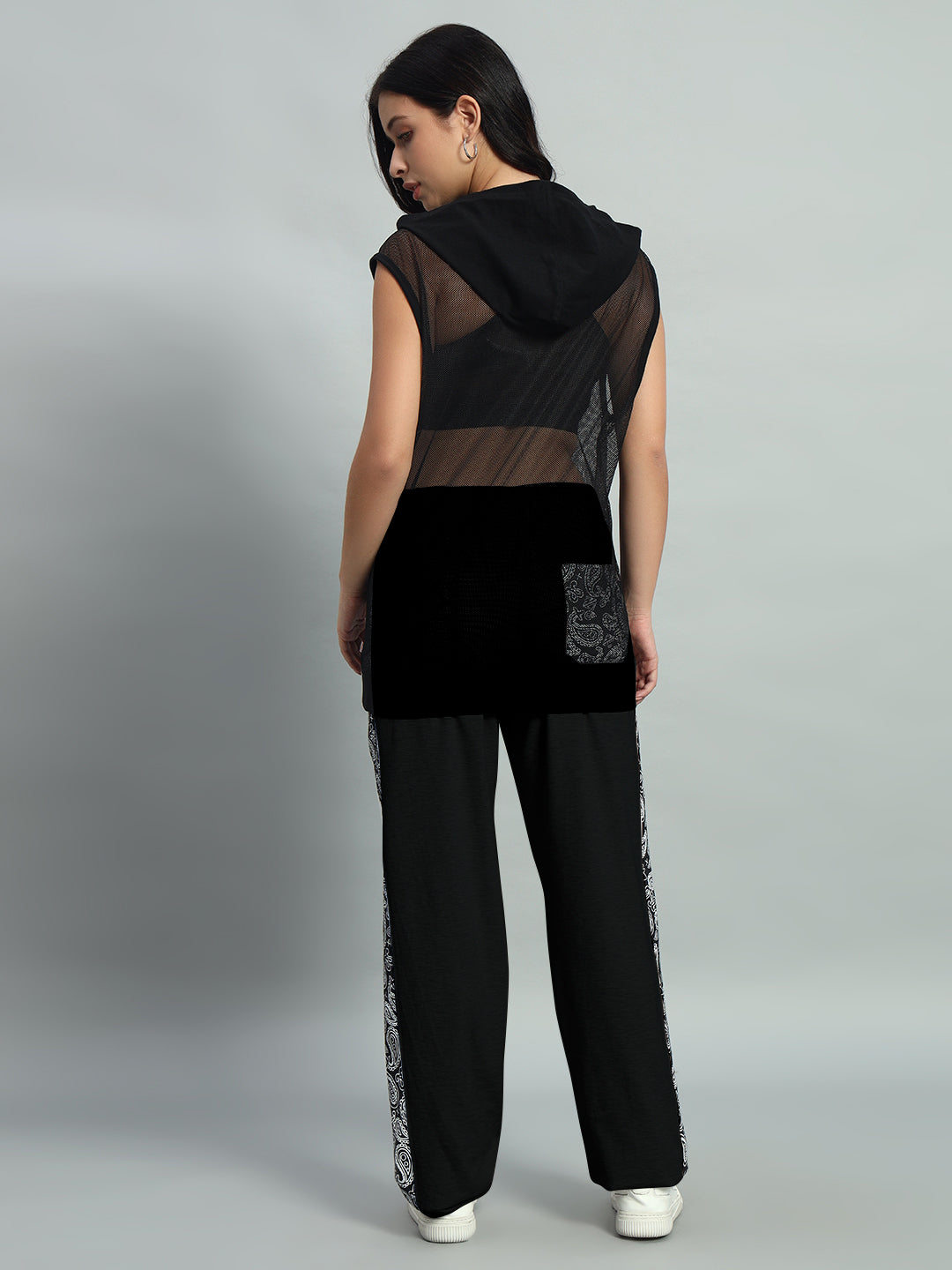 Women's Boogie Oversized Co-ord Set (Black)