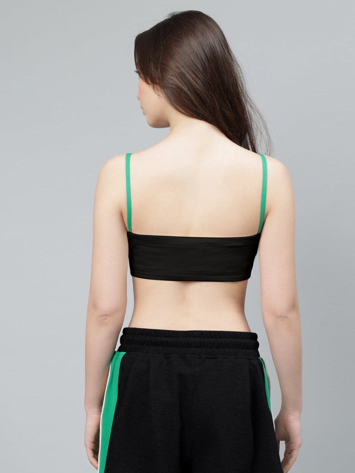 WOMEN'S SAMMIE CROP-TOP (BLACK)