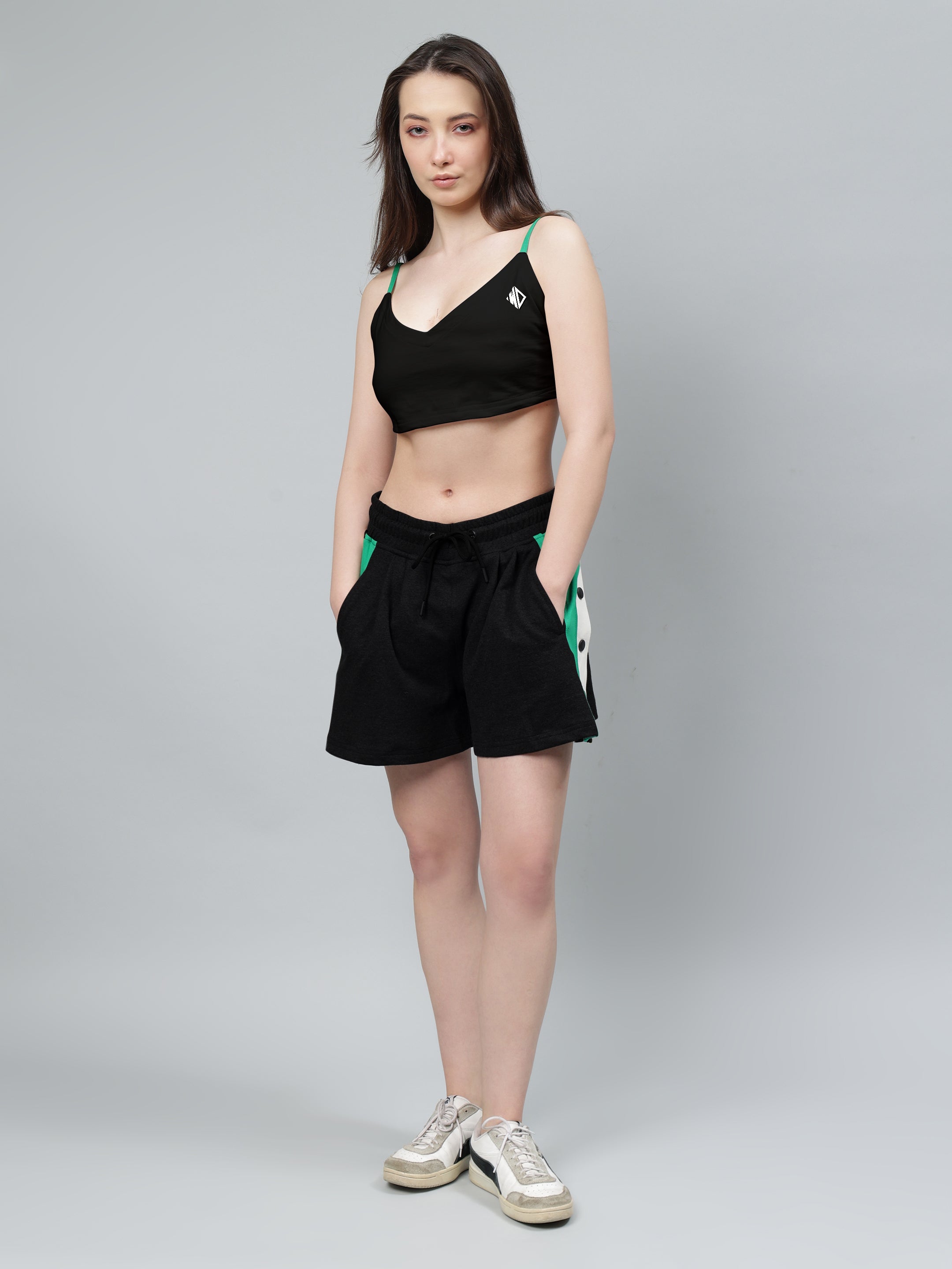 WOMEN'S SAMMIE CO-ORD SET (BLACK)