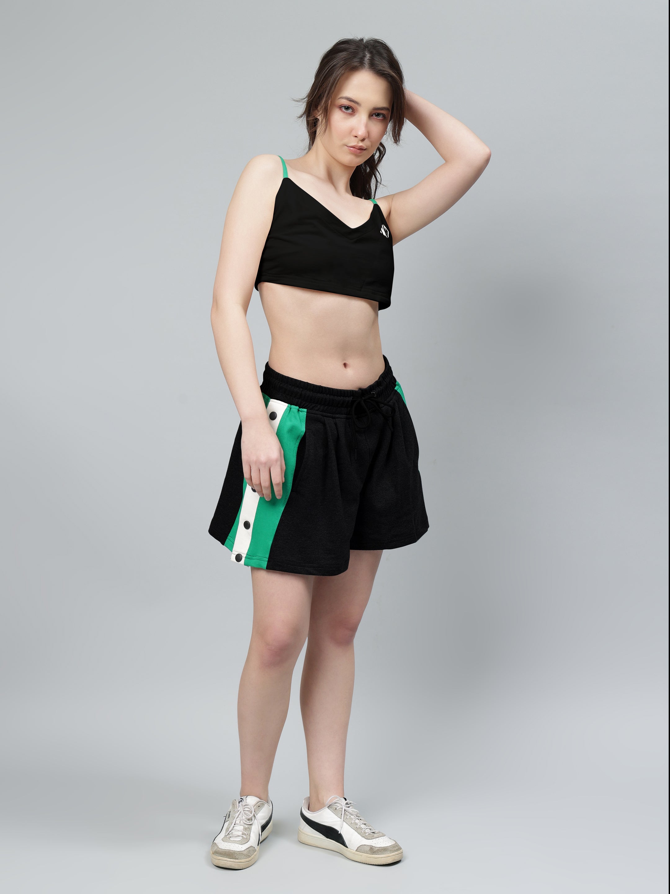 WOMEN'S SAMMIE CO-ORD SET (BLACK)
