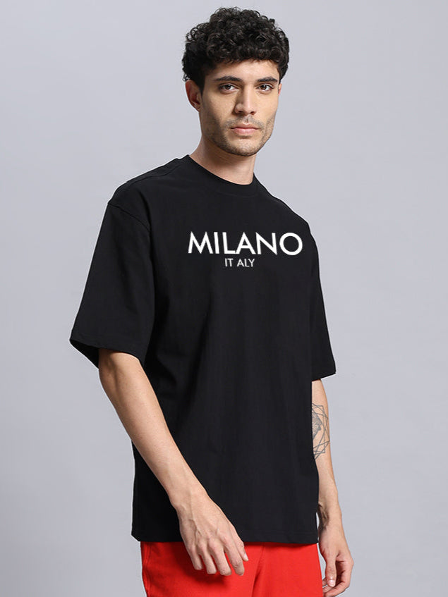 MILANO OVERSIZED T-SHIRT (BLACK)