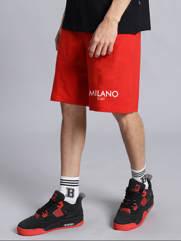 MILANO SUMMER SHORTS (RED)