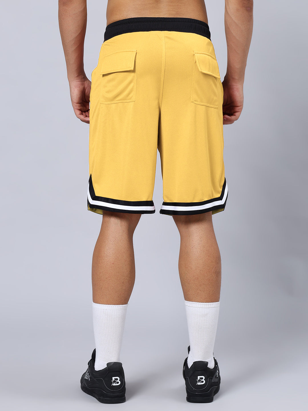 CHRONIC REGULAR FIT SHORTS (YELLOW)