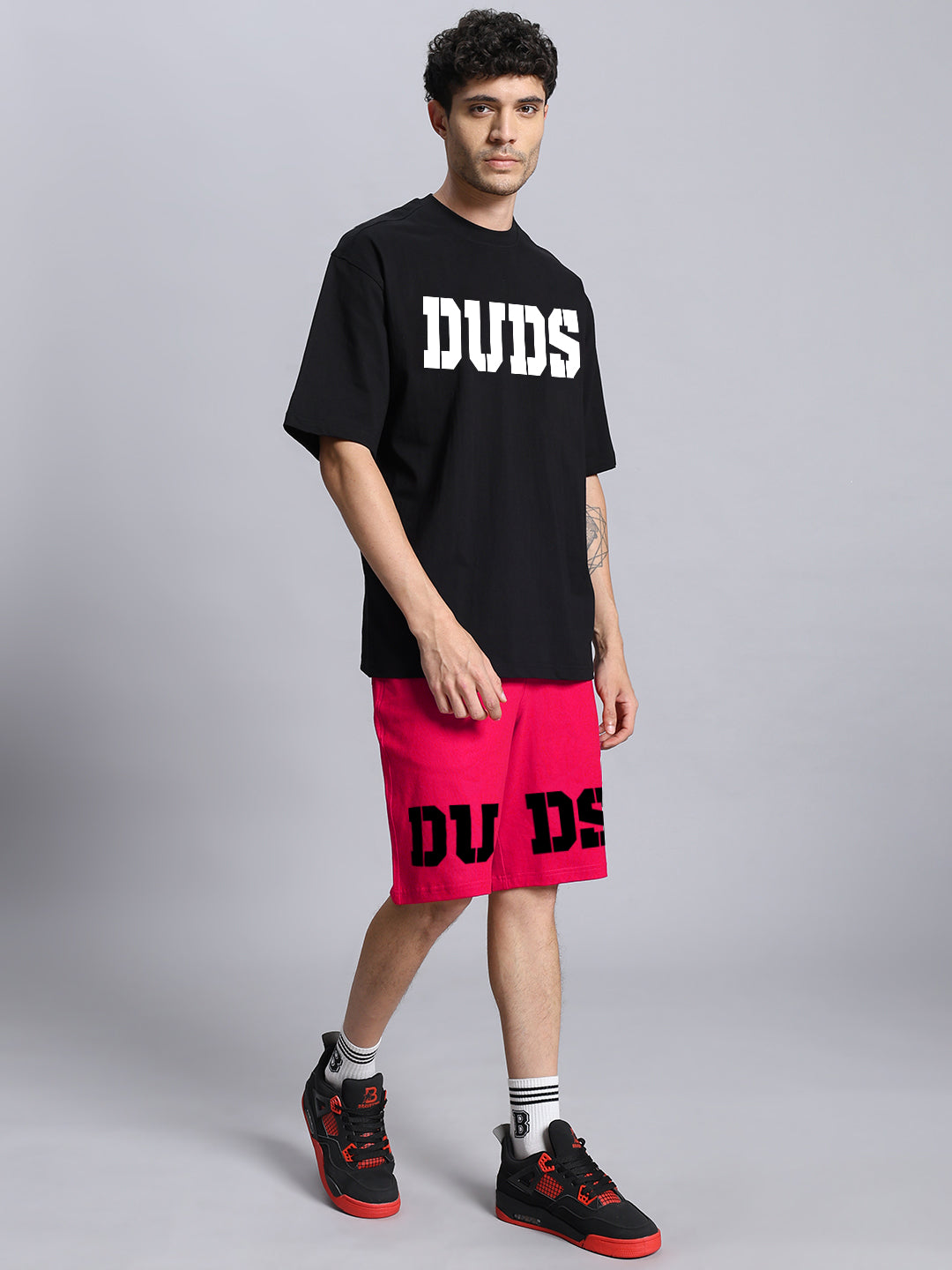 CHERRY BLOSSOM REGULAR FIT SHORTS (PINK)